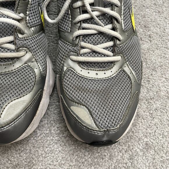 Nike Zoom Flywire Structure 14 Running Shoes Mens 11.5 Silver Gray Athletic Gym - Picture 9 of 16